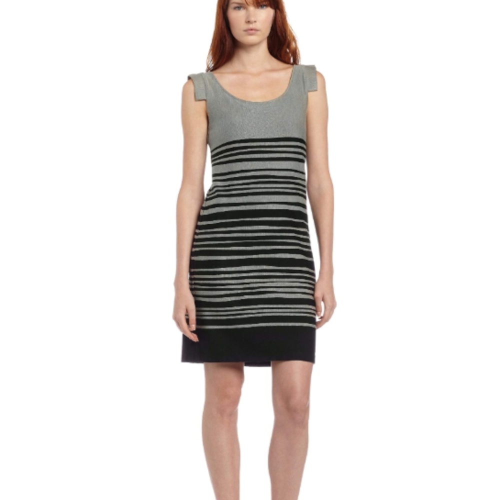 NWT Tiana B. Striped Ponte Dress
